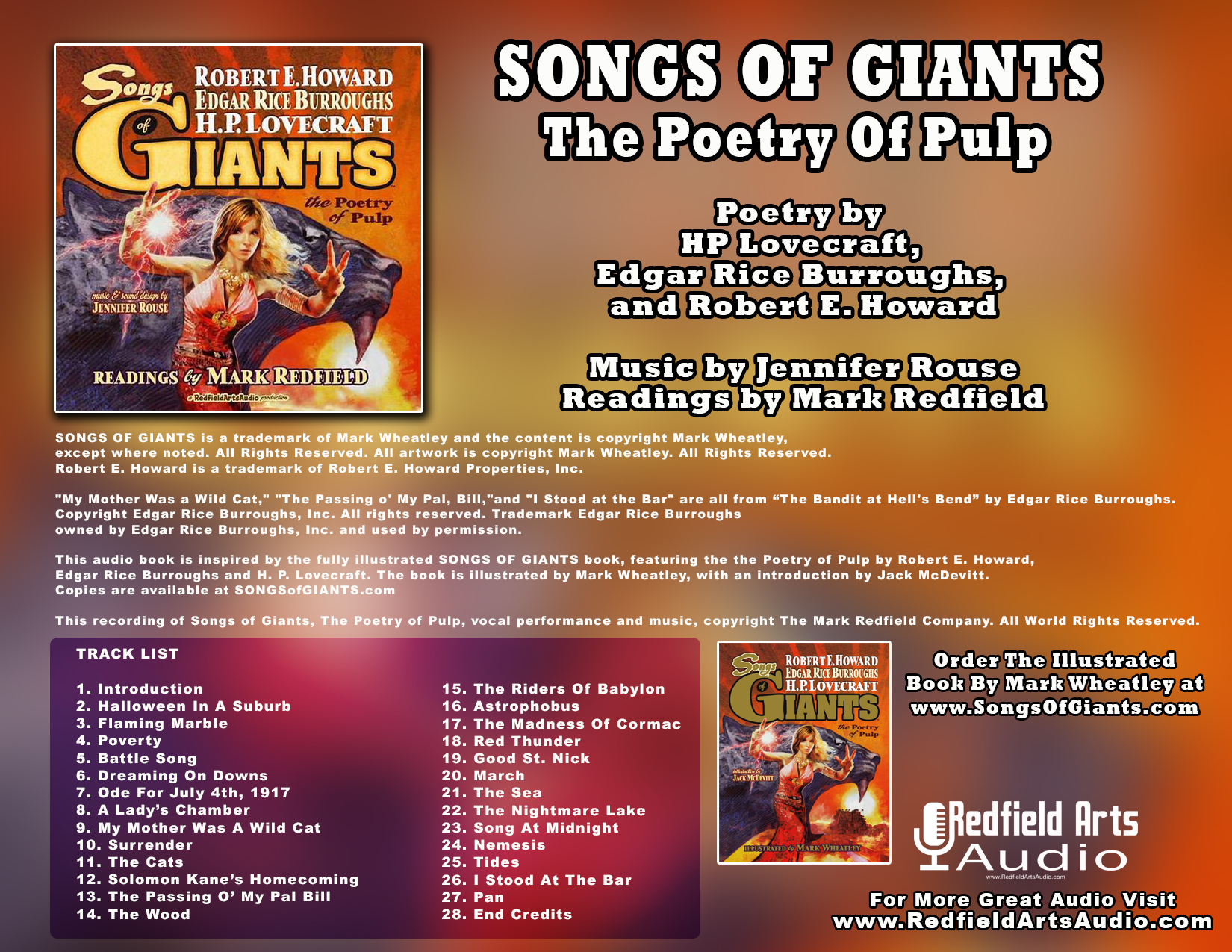 Songs Of Giants: The Poetry Of Pulp
